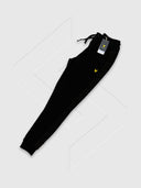 Lyle and Scott Tape Trackie Pant Jet Black from Saxumo