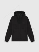 Lyle and Scott Panelled Hybrid Jacket Black Ice from Saxumo
