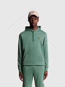 Lyle And Scott Fly Fleece Hoodie Silver Pine from Saxumo