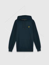 Lyle And Scott Fly Fleece Hoodie Dark Navy