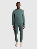 Lyle And Scott Fly Fleece Trackies Pant Silver Pine from Saxumo