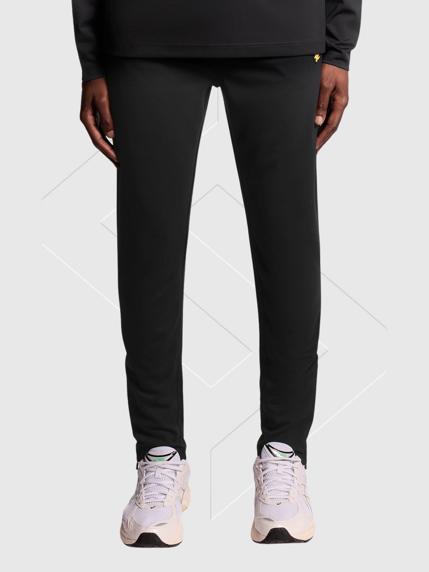 Lyle And Scott Fly Fleece Trackies Pants Jet Black from Saxumo.com