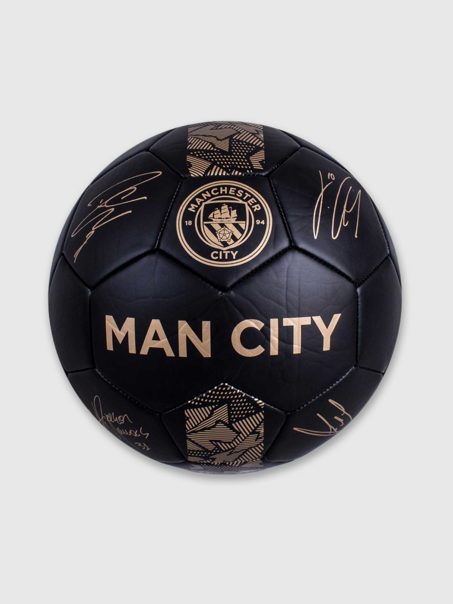 Man City Phantom Signature Football Black/Gold from Saxumo.com
