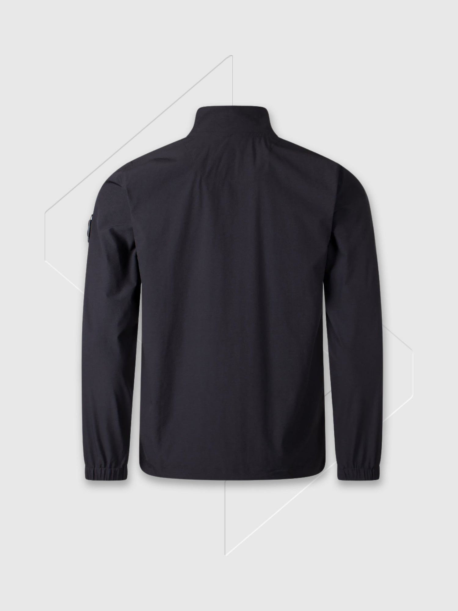 Marshall Artist Lennox Half Zip Sweatshirt Black from Saxumo.com