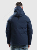 Marshall Artist Seaforth Parka Navy from Saxumo.com