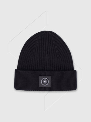 Marshall Artist Siren Cable Knit Beanie Black from Saxumo.com