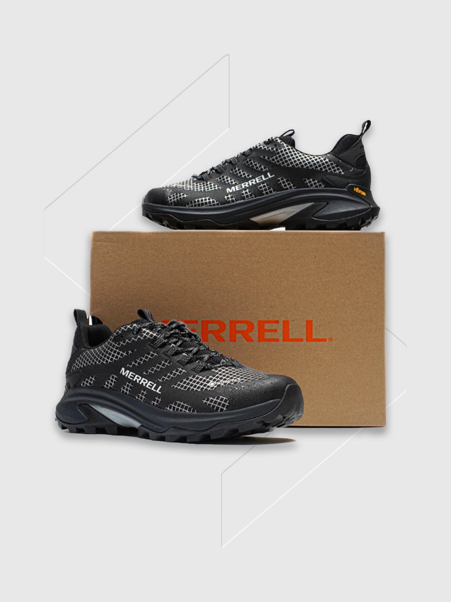 国内配送 MERRELL MOAB SPEED 2 GORE-TEX SE BLACK/GRAPHITE Merrell | Moab Speed 2 Gore-Tex Shoes - Black | The Sports Edit