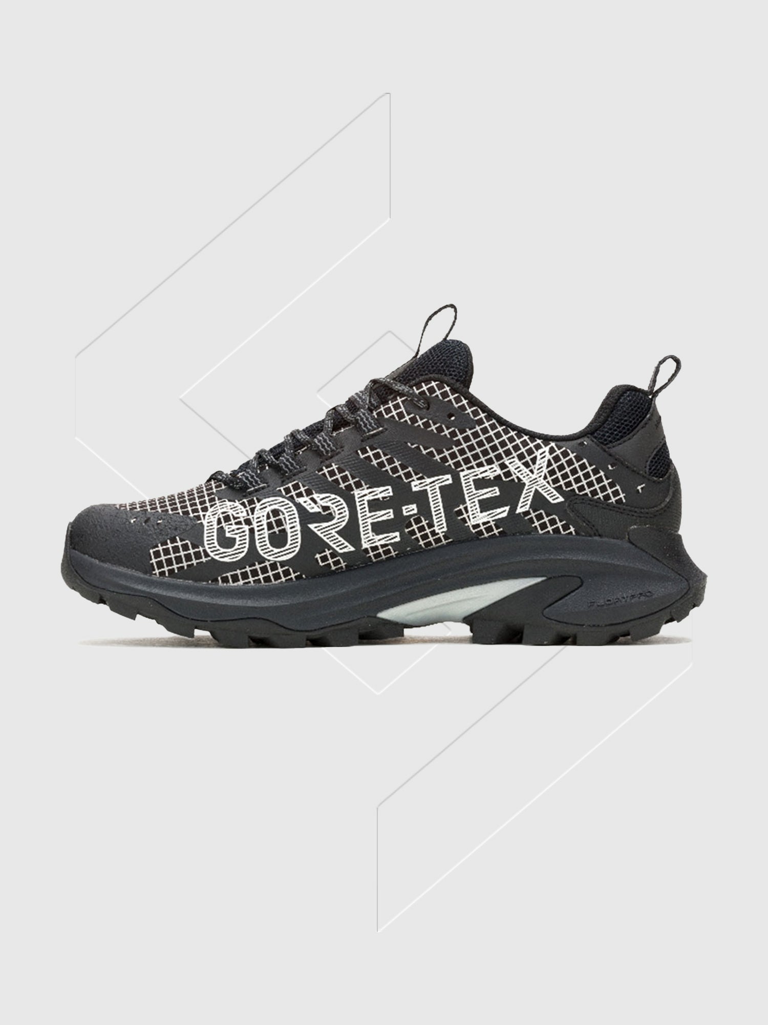 Merrell MOAB Speed 2 Reflective GORE-TEX Black from Saxumo