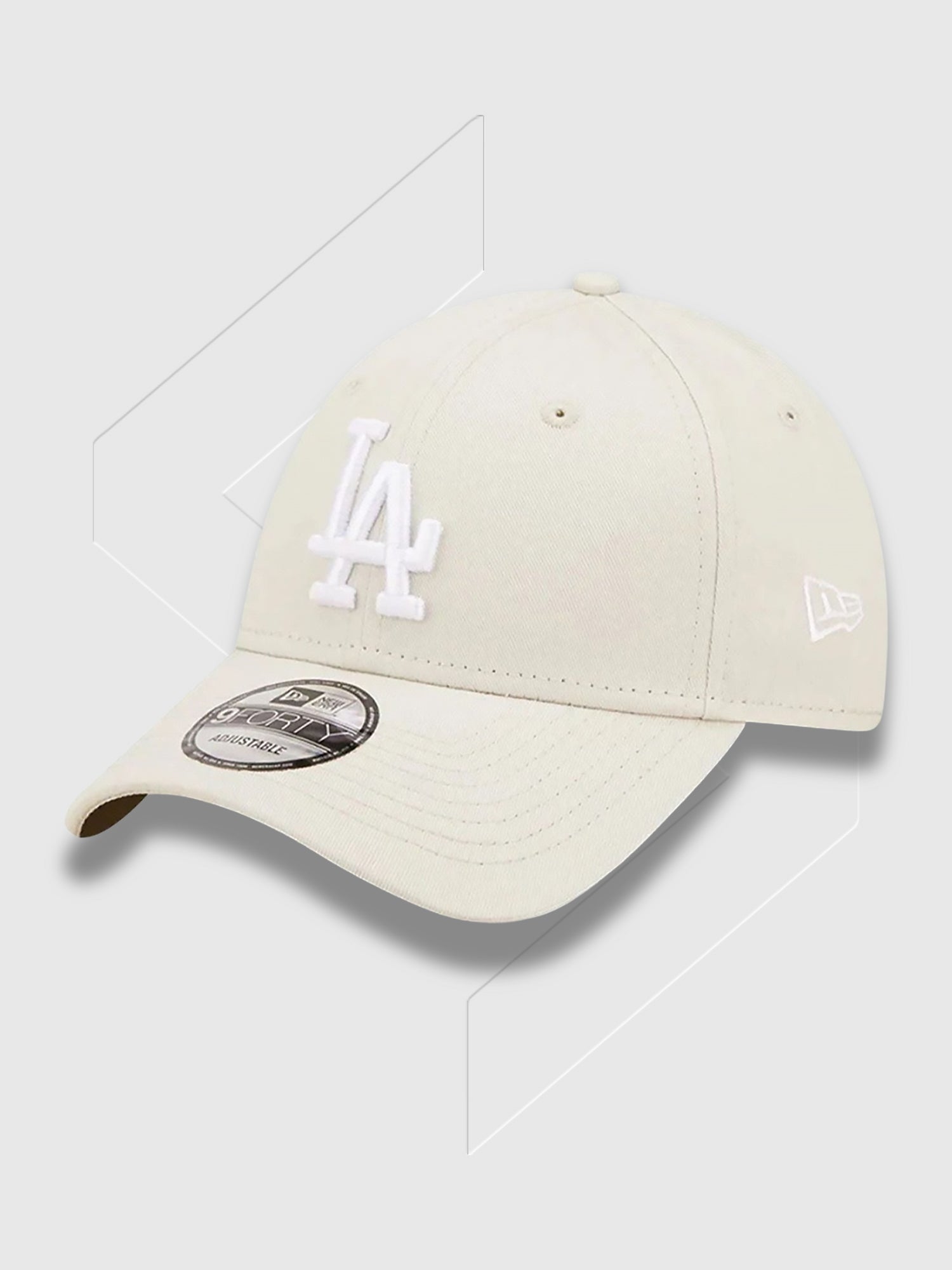 New Era LA Dodgers Cap Stone/White from Saxumo.com