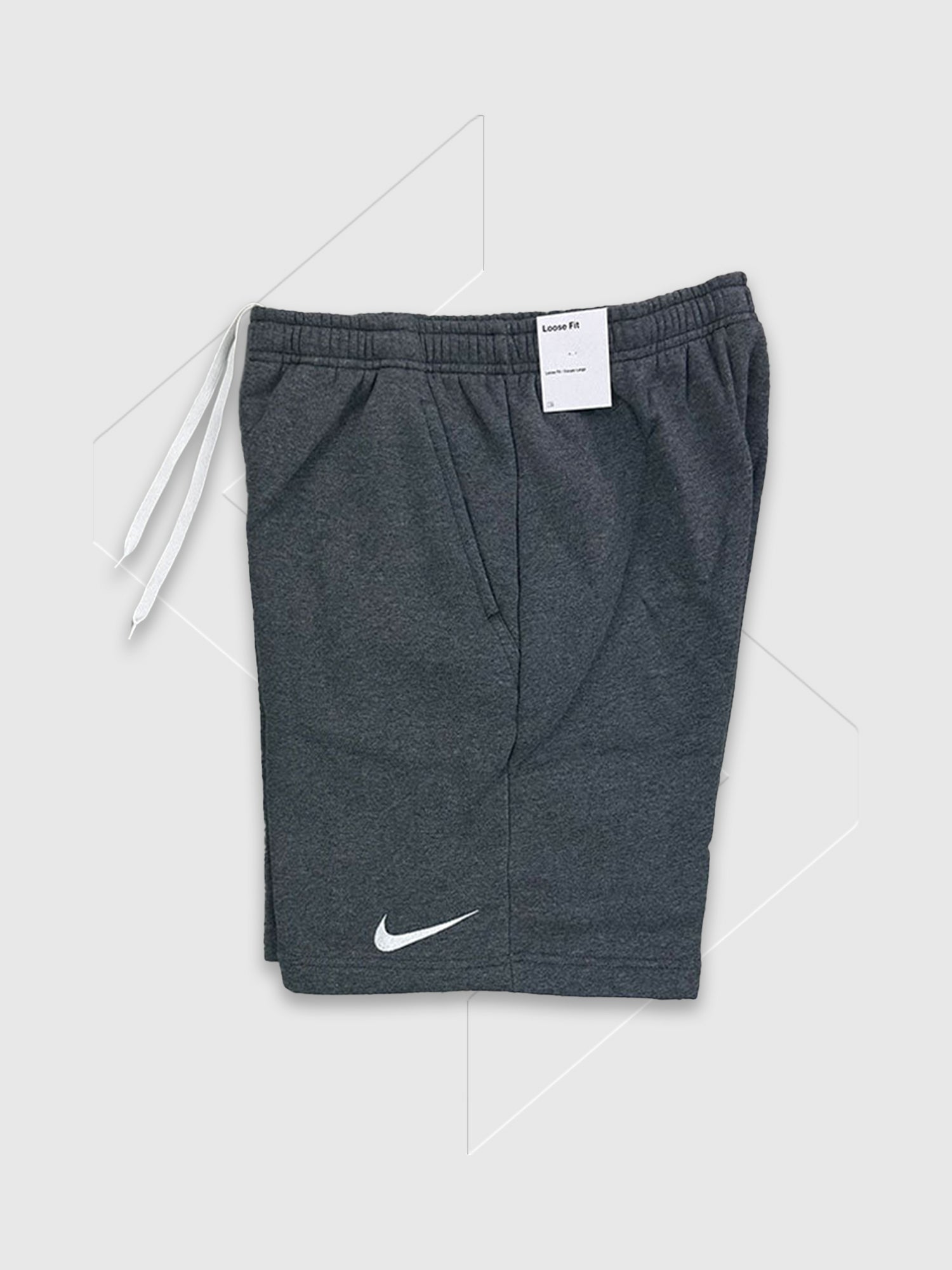 Nike Dri-FIT Fleece Short Dark Charcoal Heather Junior from Saxumo.com