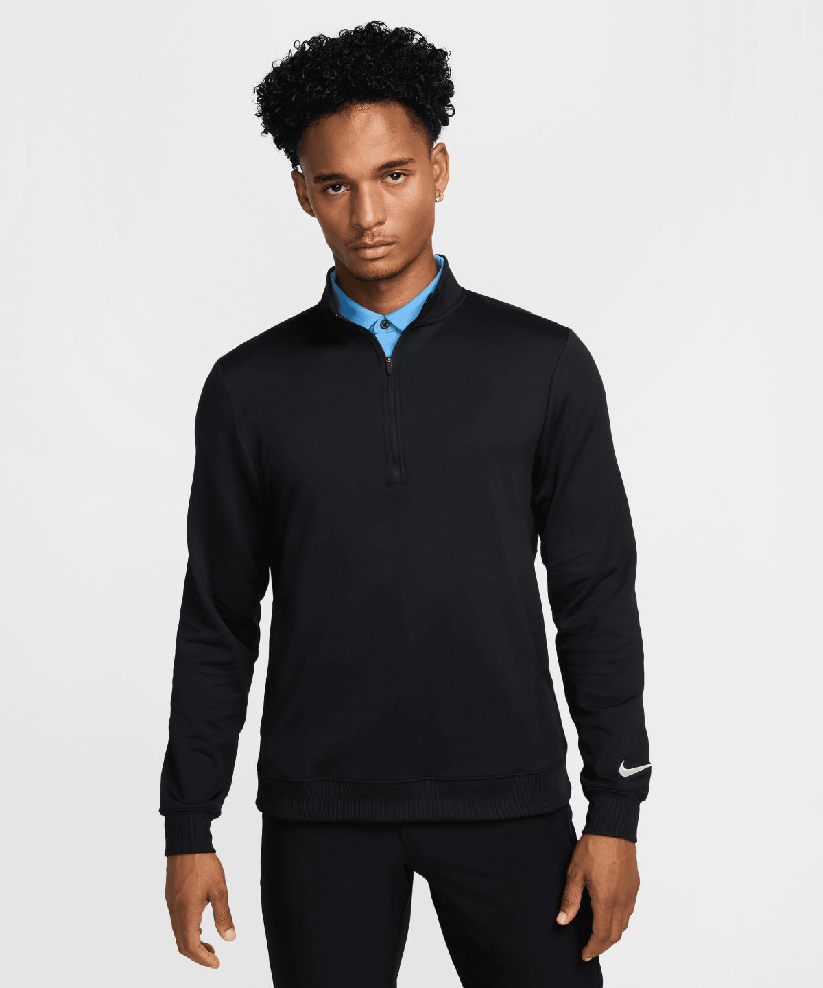 Nike Tour Half Zip Top Grey from Saxumo