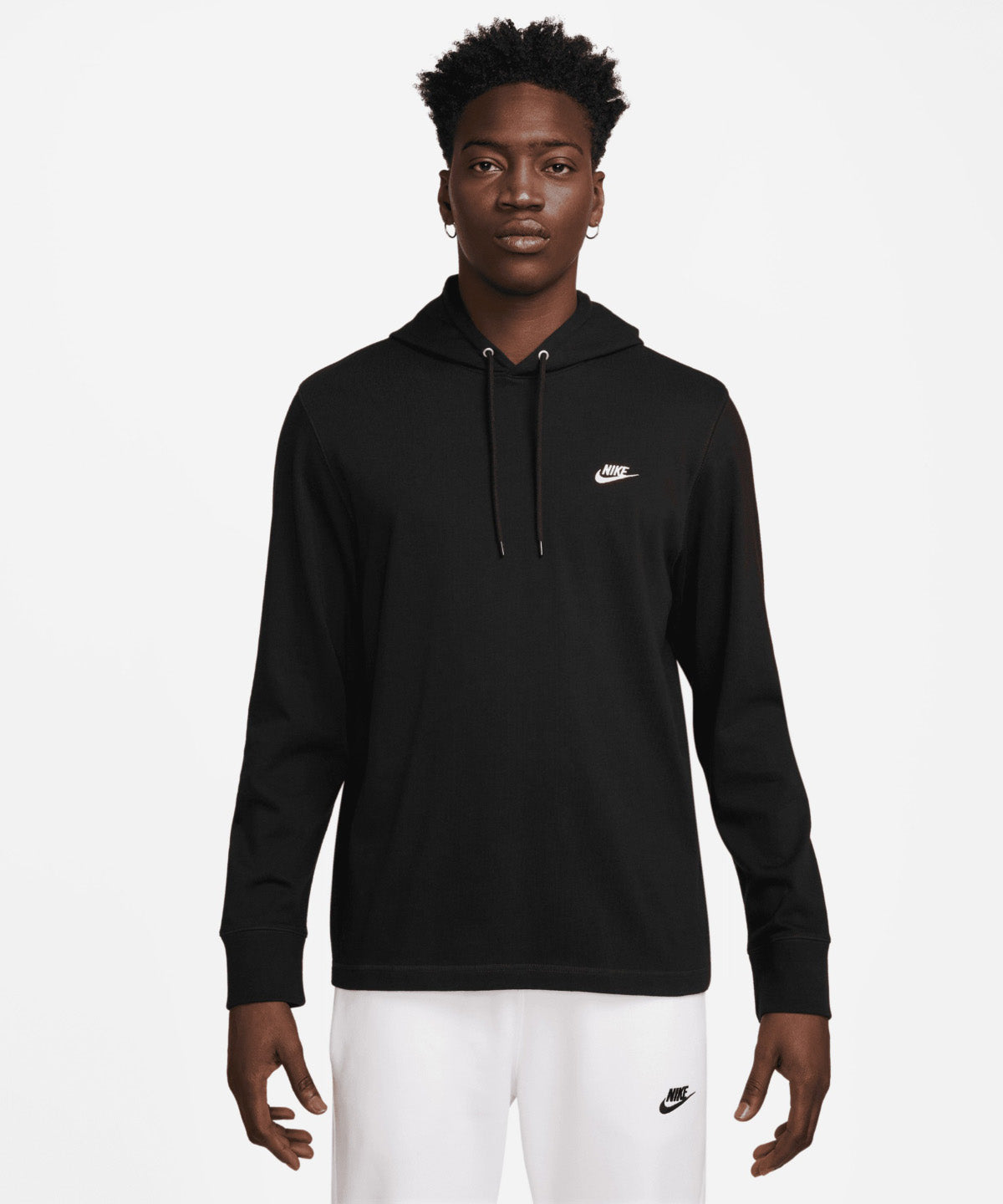 Nike Club Knit Hoodie Black from Saxumo.com