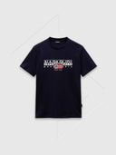 Napapijri Aylmer T-shirt Blu Marine from Saxumo
