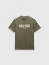 Napapijri Aylmer Graphic T-shirt Tea Leaf Green