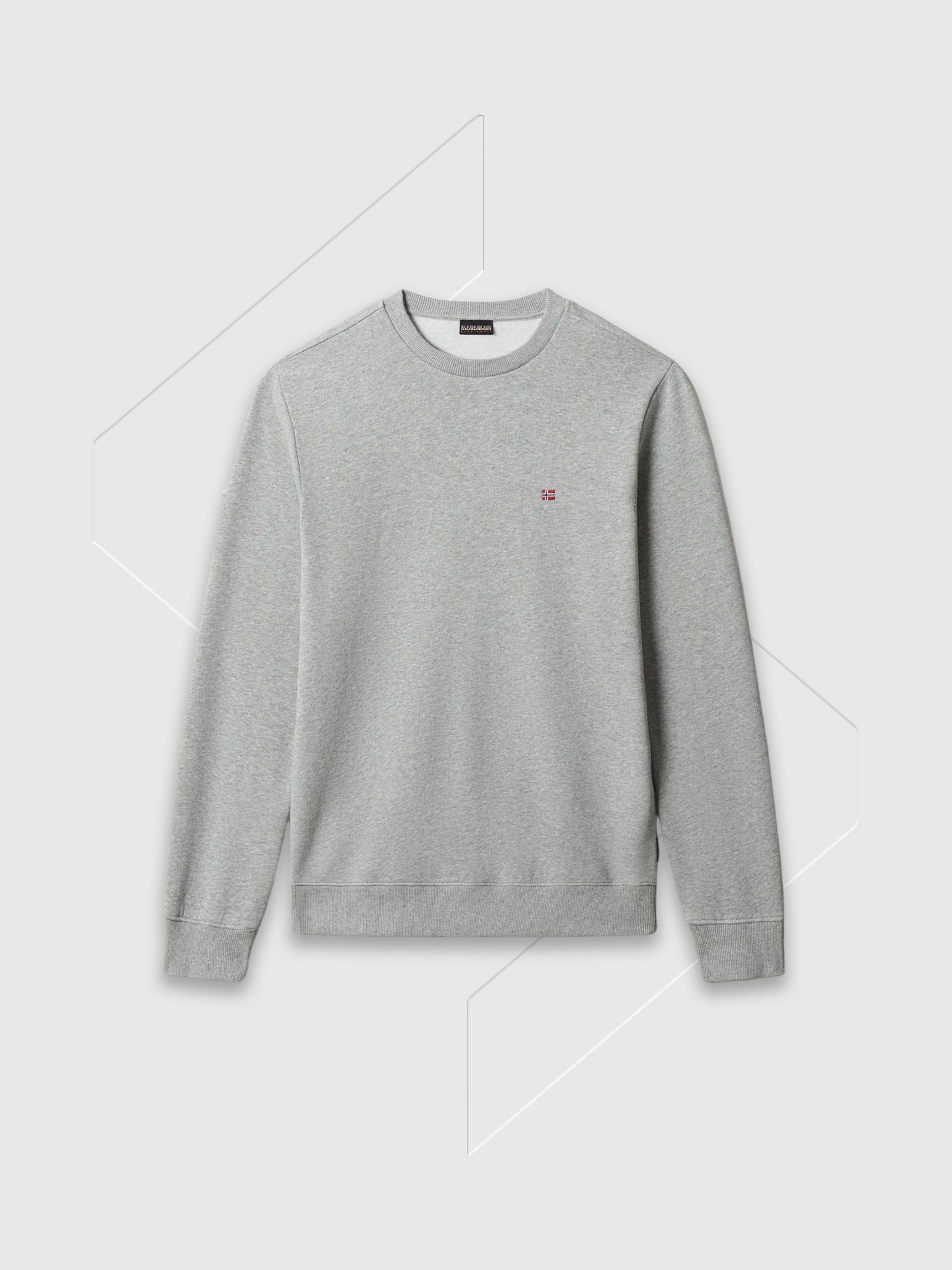 Napapijri Balis Crew Grey from Saxumo.com