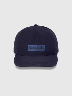 Napapijri Box Logo Cap Blu Marine from Saxumo.com