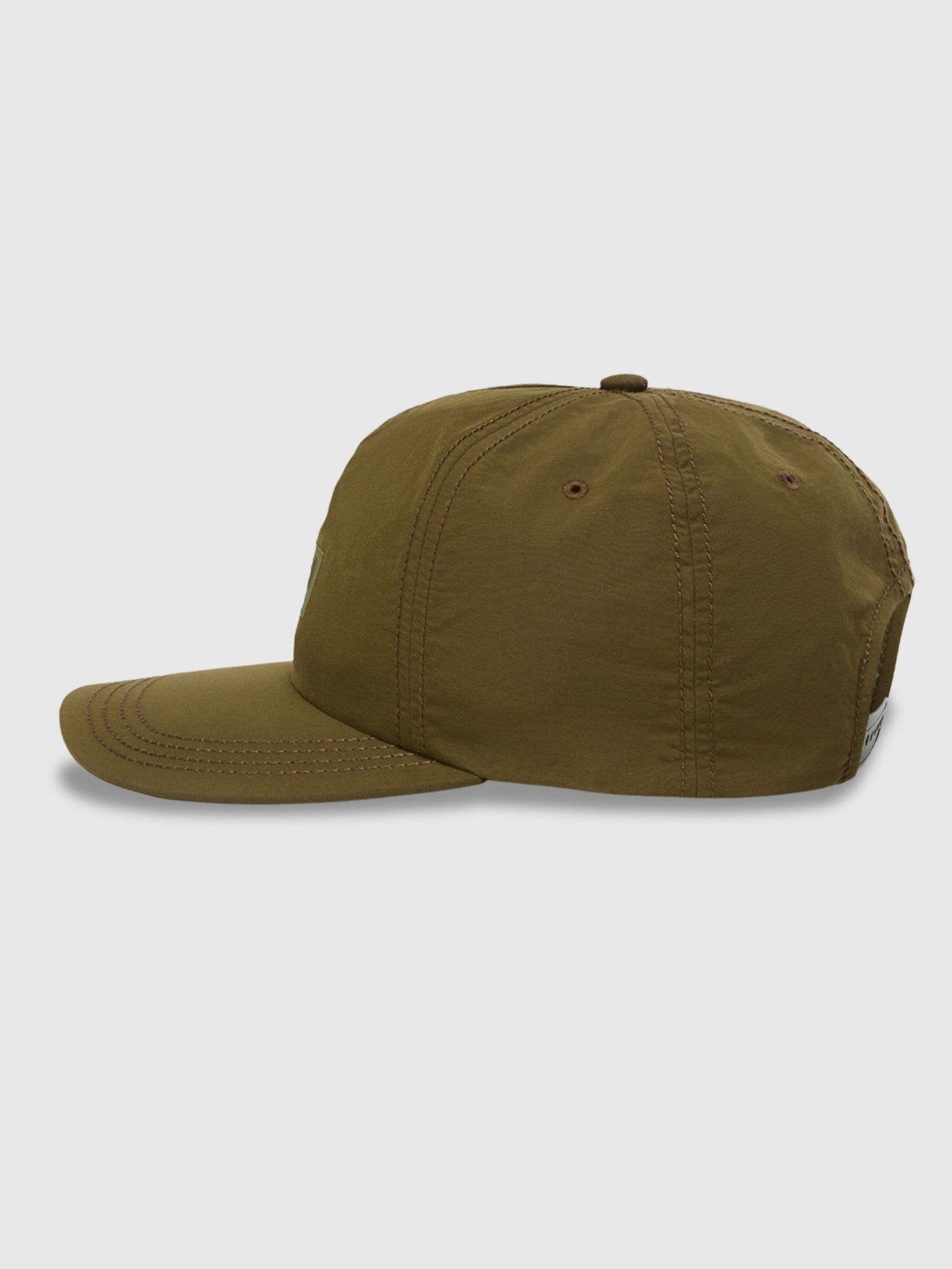 Napapijri Box Logo Cap Dark Olive from Saxumo.com