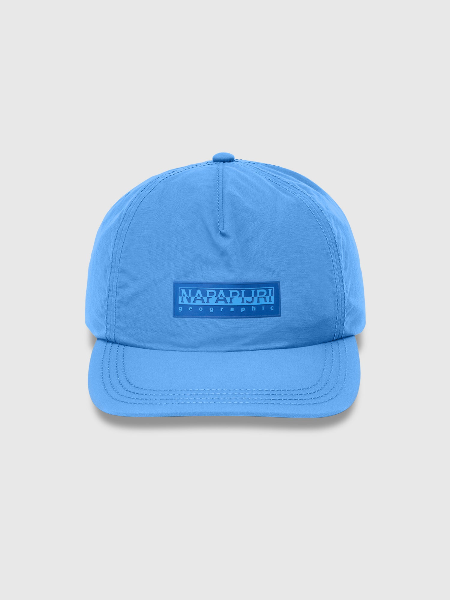 Napapijri Box Logo Cap Jasper Blue from Saxumo.com