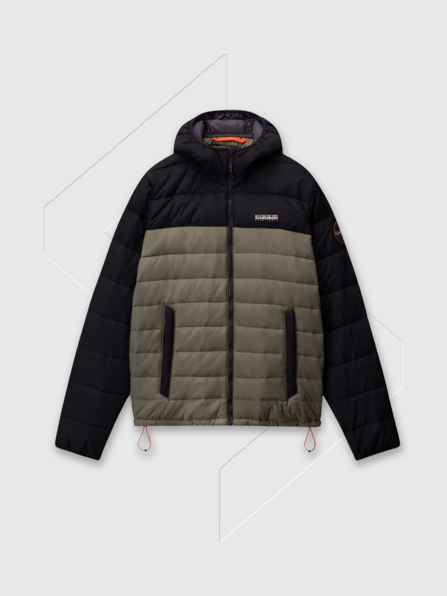 Napapijri Gesar Puffer Jacket Tea Leaf from Saxumo.com