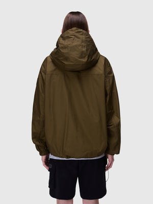 Napapijri Rainforest Next Summer Anorak Jacket Green Olive from Saxumo.com