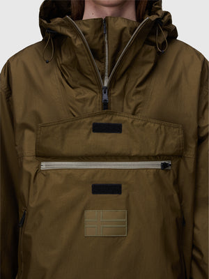 Napapijri Rainforest Next Summer Anorak Jacket Green Olive from Saxumo.com