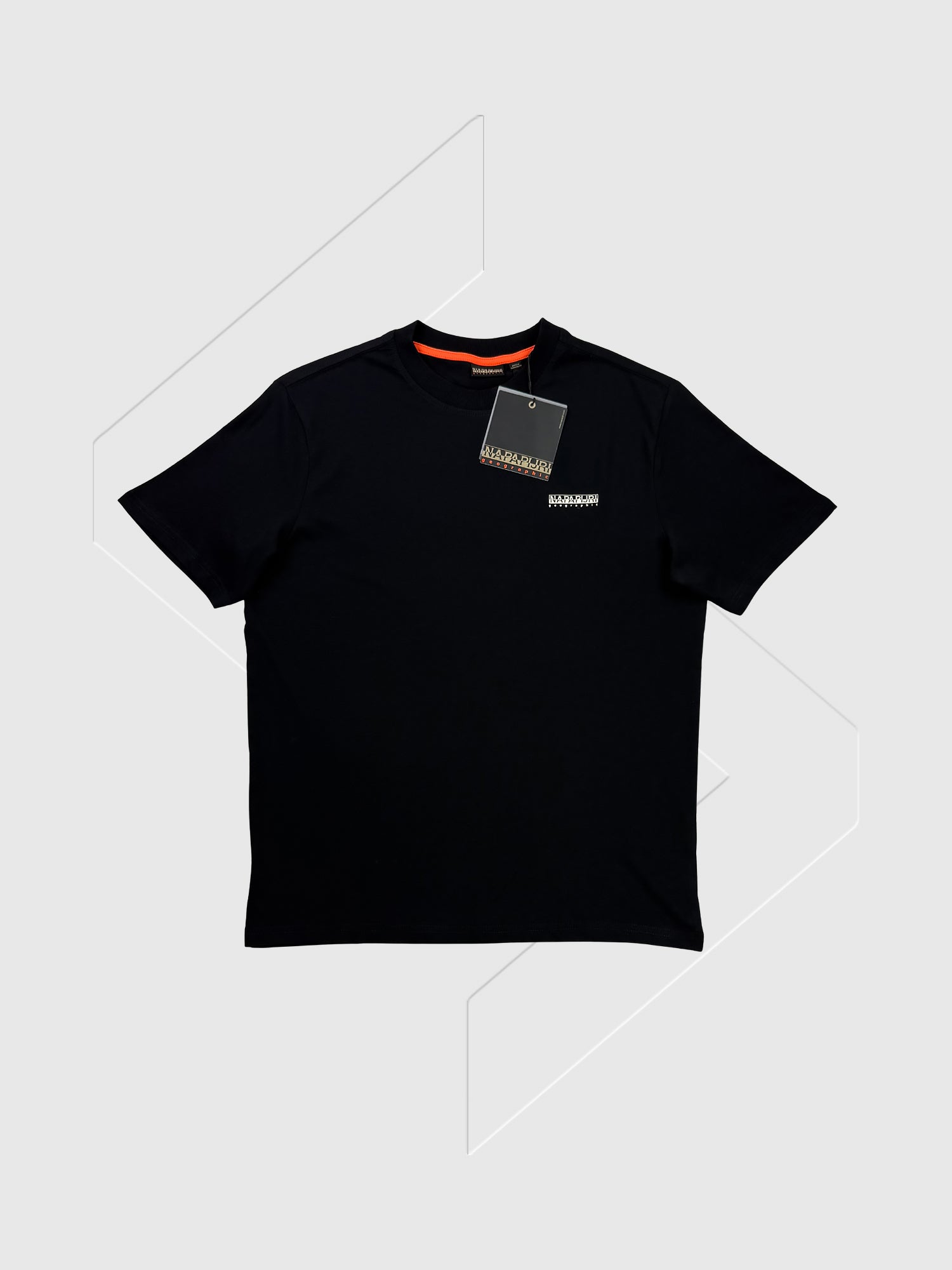 Napapijri Small Box T-shirt Black from Saxumo.com