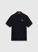 Napapijri Small Logo Polo Black from Saxumo