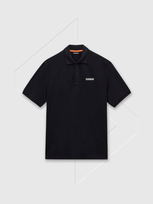 Napapijri Small Logo Polo Black from Saxumo.com