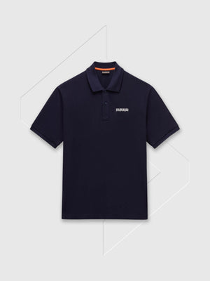 Napapijri Small Logo Polo Blu Marine from Saxumo.com