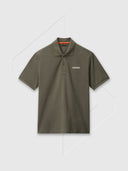 Napapijri Small Logo Polo Tea Leaf from Saxumo