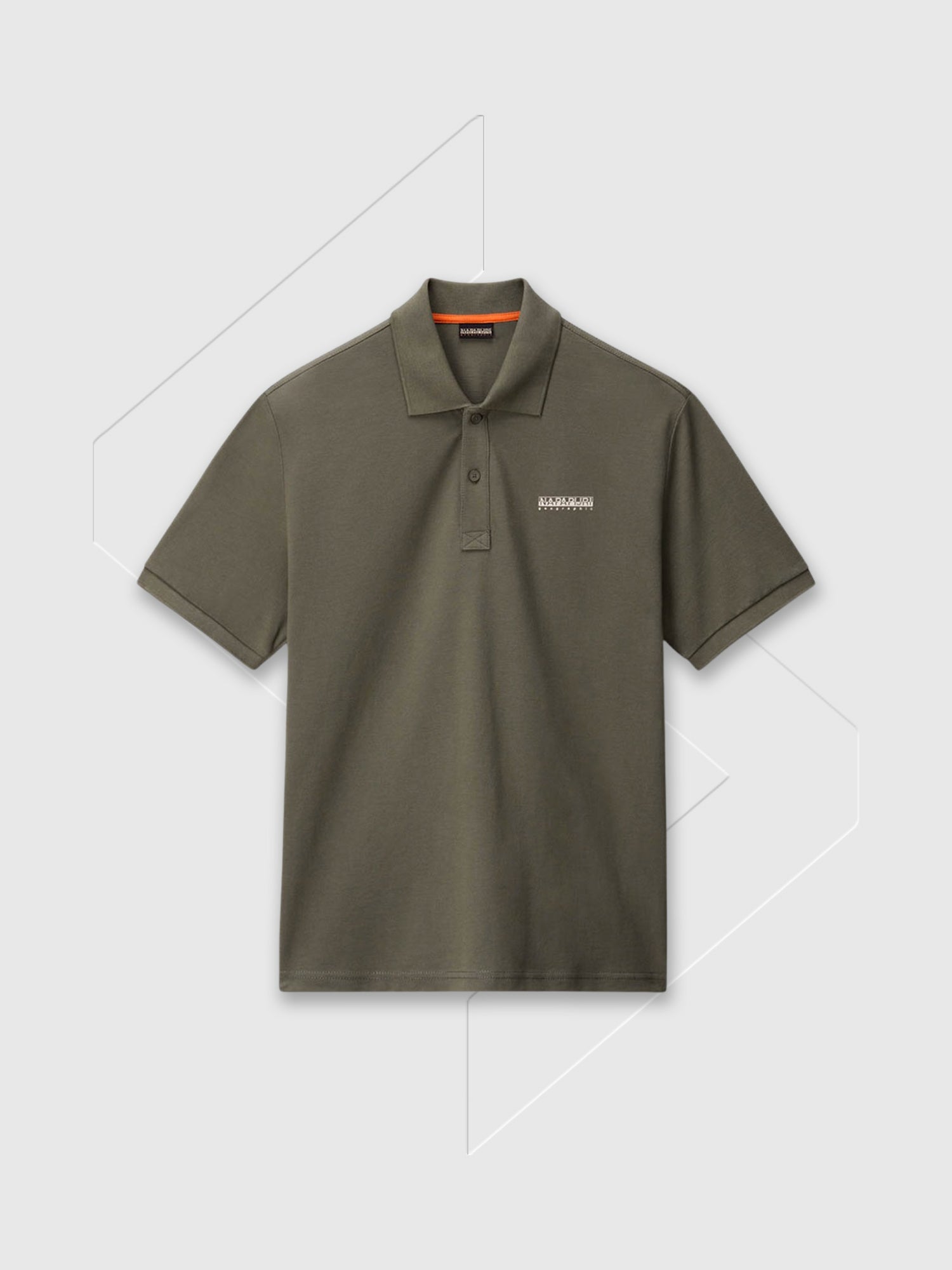 Napapijri Small Logo Polo Tea Leaf from Saxumo.com