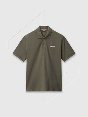 Napapijri Small Logo Polo Tea Leaf from Saxumo.com