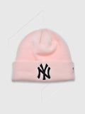 New Era Cuffed Yankees Beanie Pink/Black