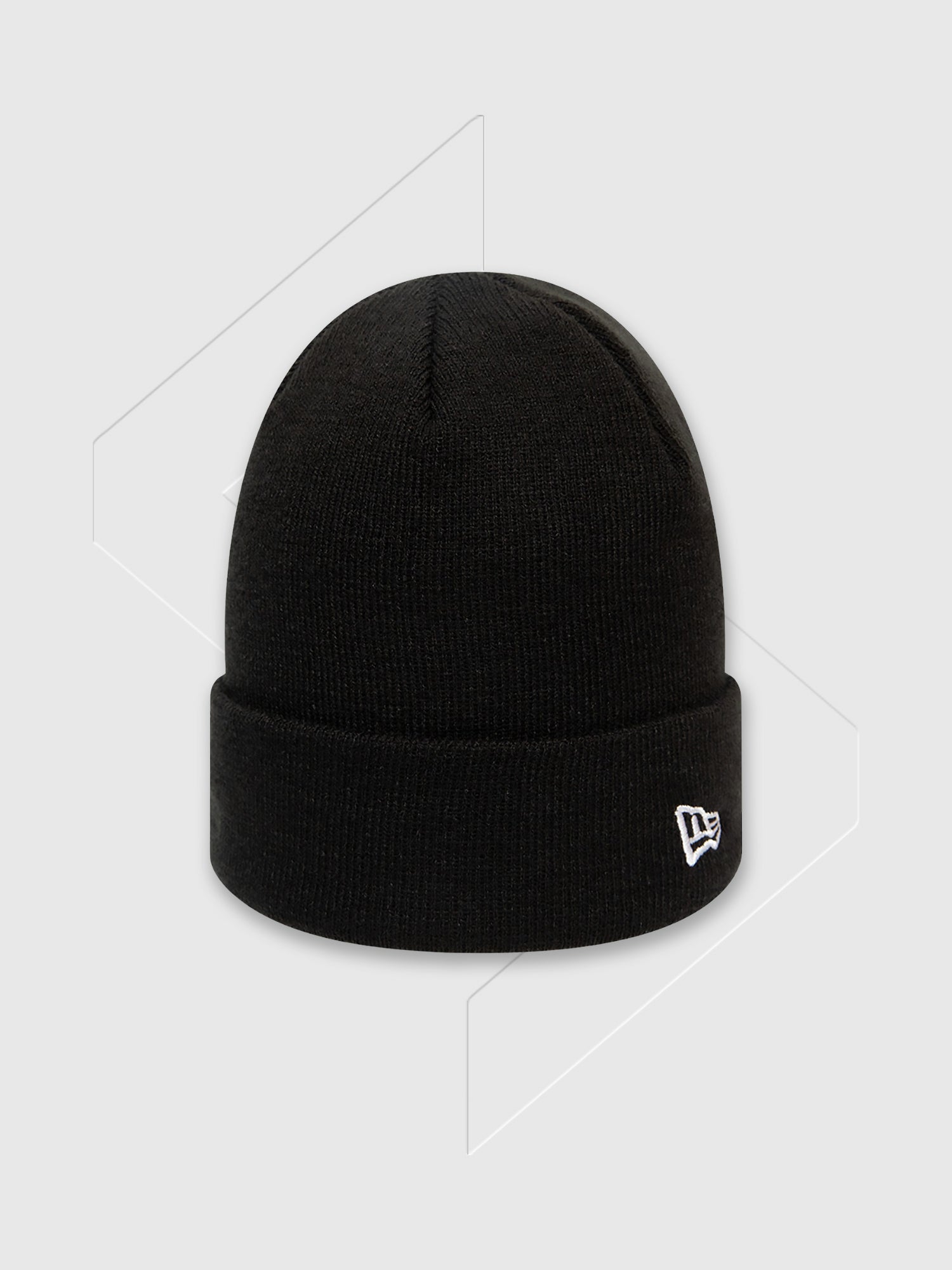 New Era Flag Knit Beanie Black from Saxumo.com