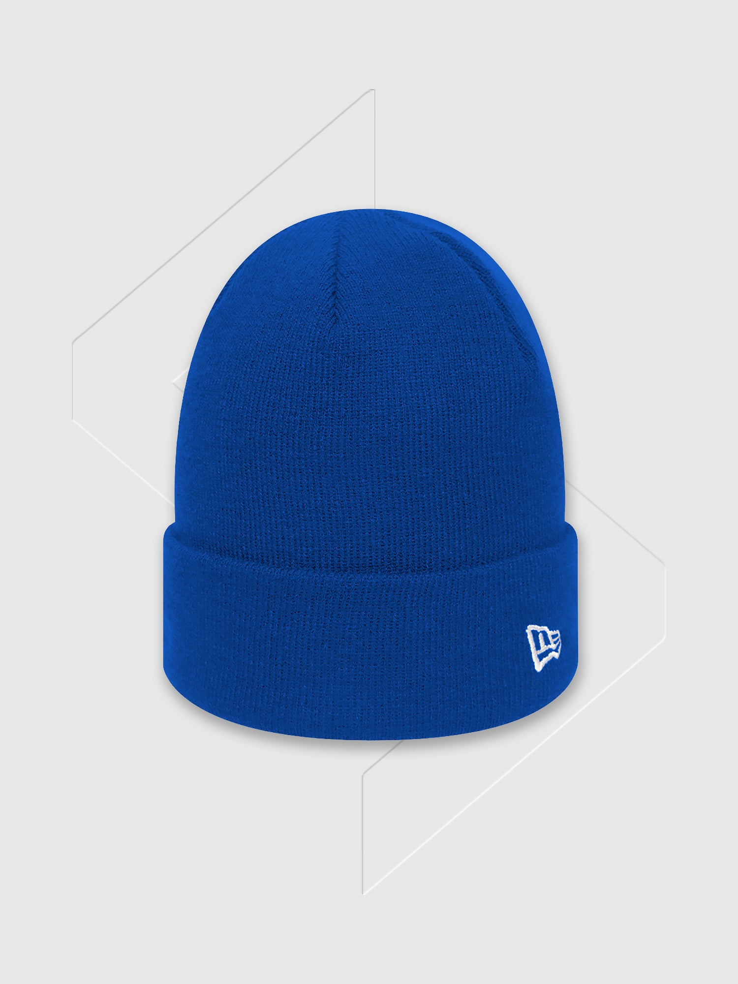 New Era Flag Knit Beanie Royal Blue from Saxumo.com