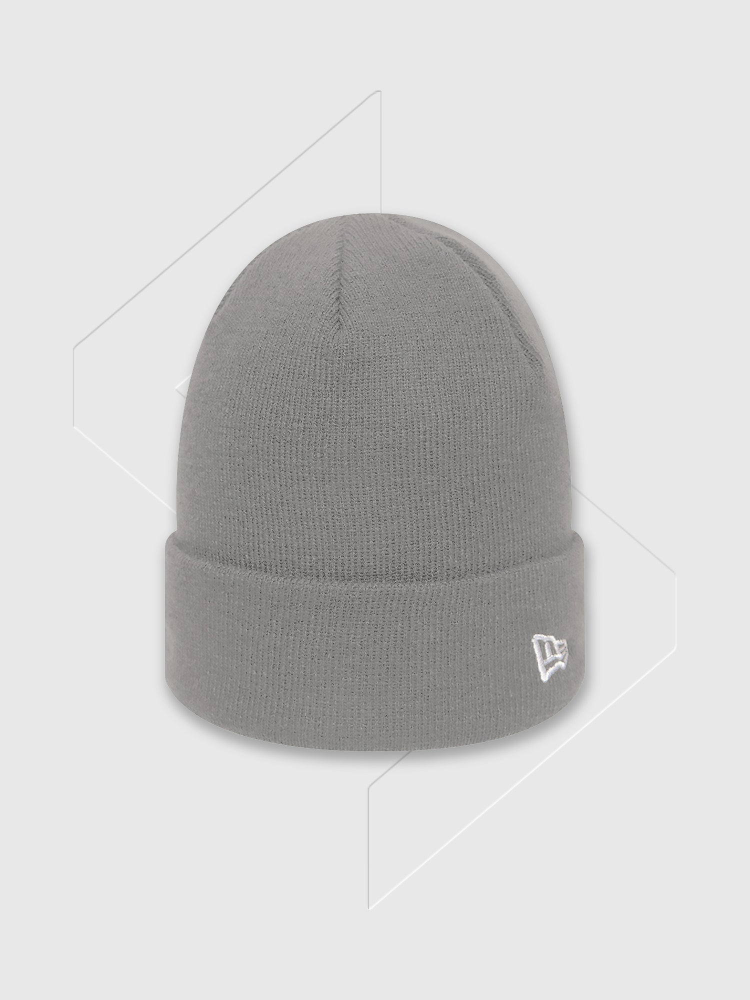 New Era Flag Knit Beanie Grey from Saxumo.com