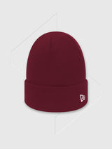 New Era Flag Knit Beanie Maroon
