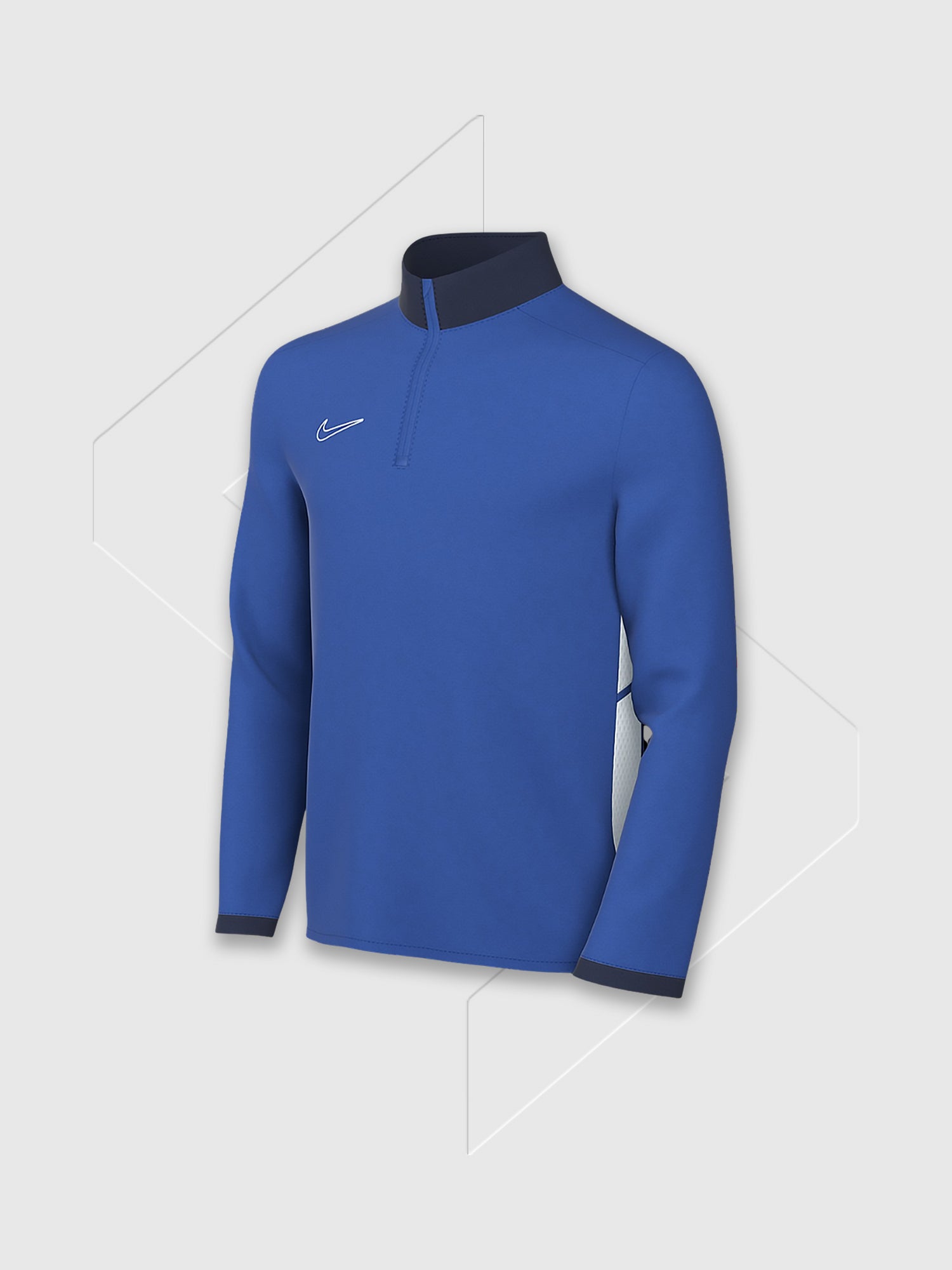 Nike Academy Dri-FIT 1/4 Zip Drill Top Royal Blue Junior from Saxumo.com