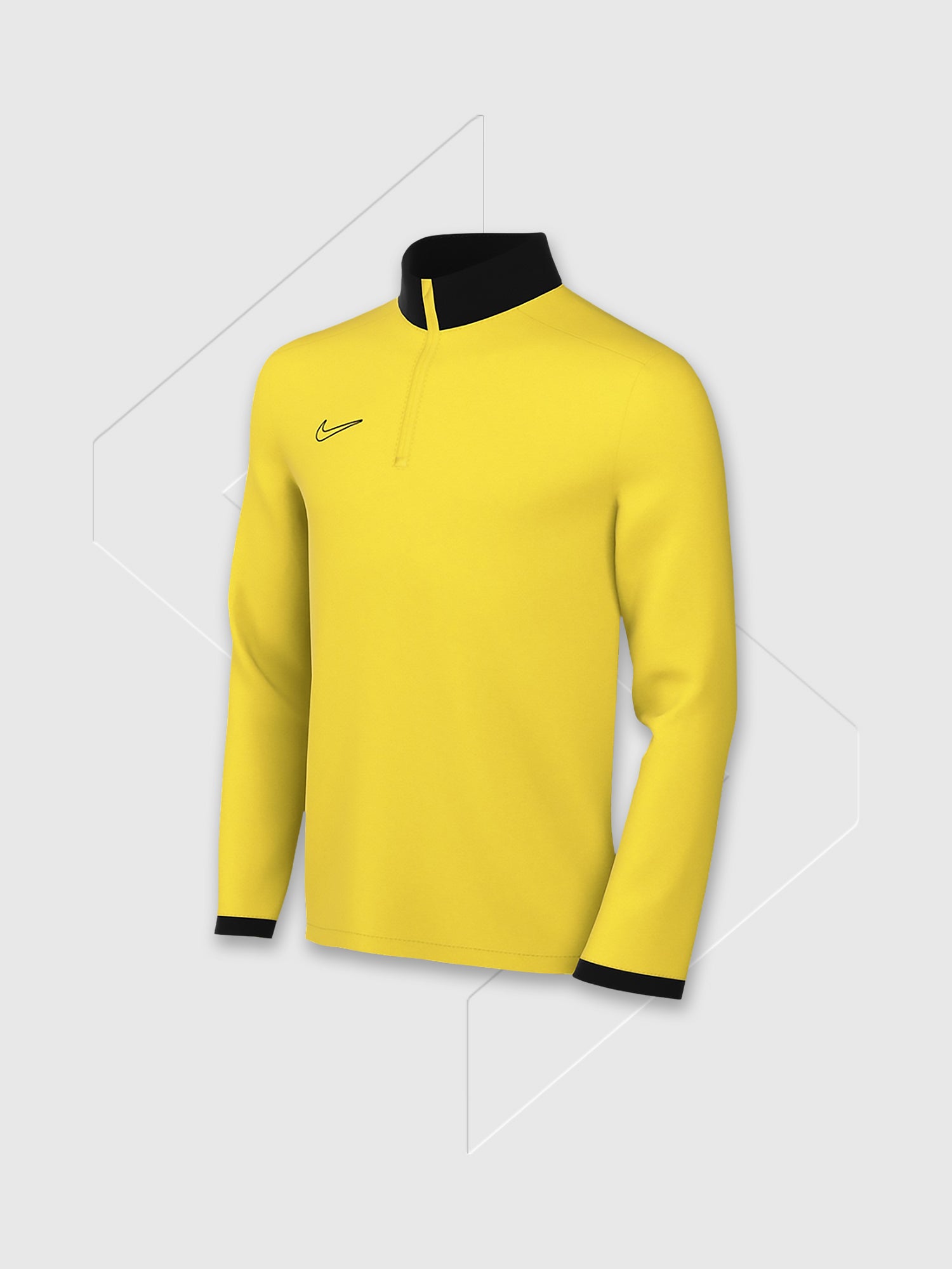 Nike Academy Dri-FIT 1/4 Zip Drill Top Yellow Junior from Saxumo.com