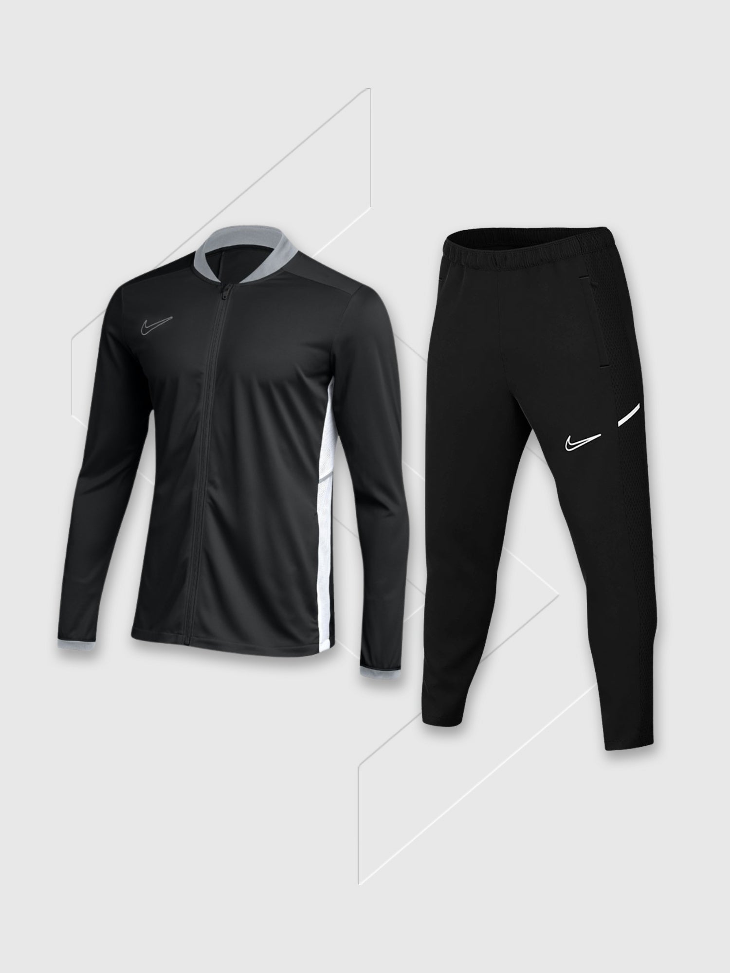 Nike Academy Dri-FIT Track Full Zip Jacket/Pant Set Black Junior from Saxumo.com