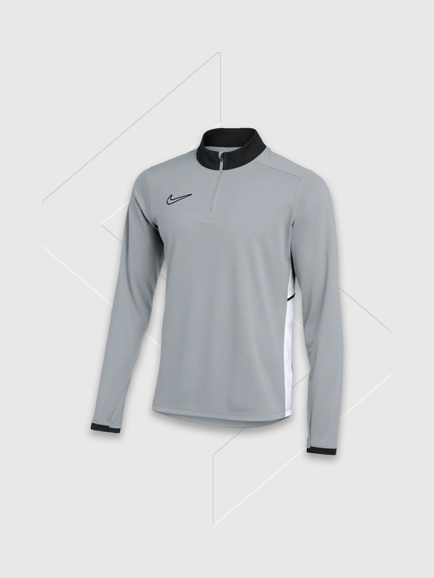 Nike Academy Dri-FIT 1/4 Zip Drill Top Grey Junior from Saxumo.com