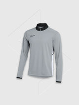 Nike Academy Dri-FIT 1/4 Zip Drill Top Grey Junior