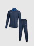 Nike Academy Drill Half Zip Top/Pant Tracksuit Set Midnight Navy