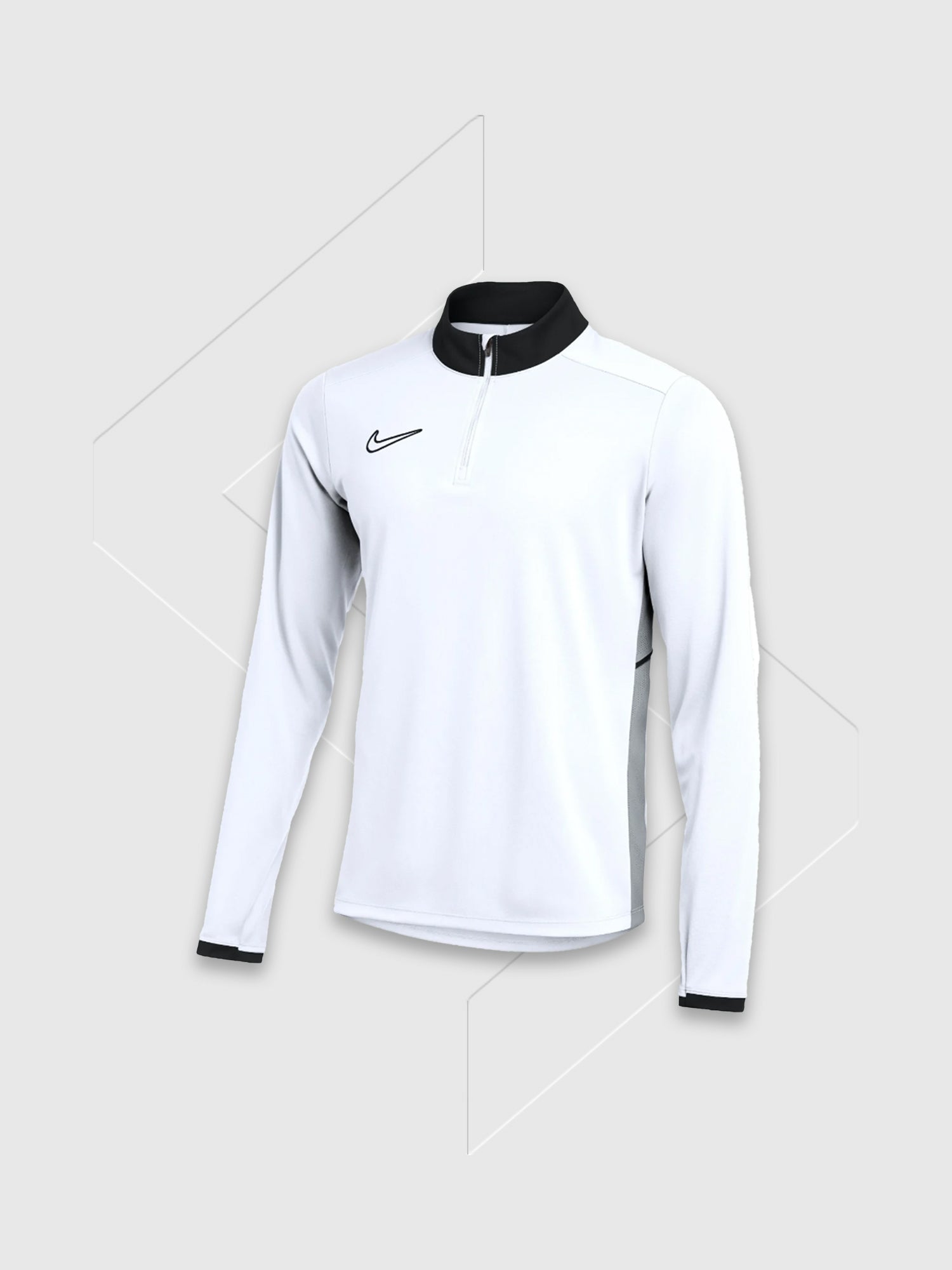 Nike Academy Dri-FIT 1/4 Zip Drill Top White Junior from Saxumo.com