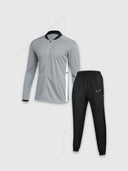 Nike Academy Full Zip Track Jacket/Pant Set Grey/Black from Saxumo