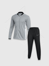 Nike Academy Full Zip Track Jacket/Pant Set Grey/Black