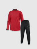 Nike Academy Full Zip Track Jacket/Pant Set Red/Black from Saxumo