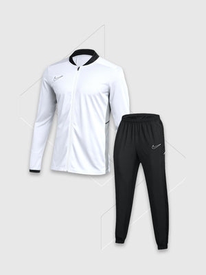 Nike Academy Full Zip Track Jacket/Pant Set White/Black from Saxumo