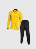 Nike Academy Full Zip Track Jacket/Pant Set Yellow/Black from Saxumo