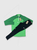 Nike Academy Pro Half Zip/ Pants Tracksuit Set Green Spark from Saxumo